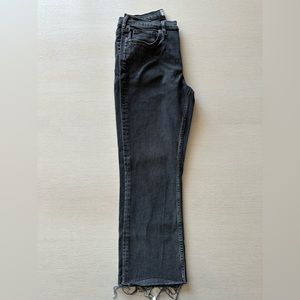 Black Everlane straight jean. Size 30. Regular.